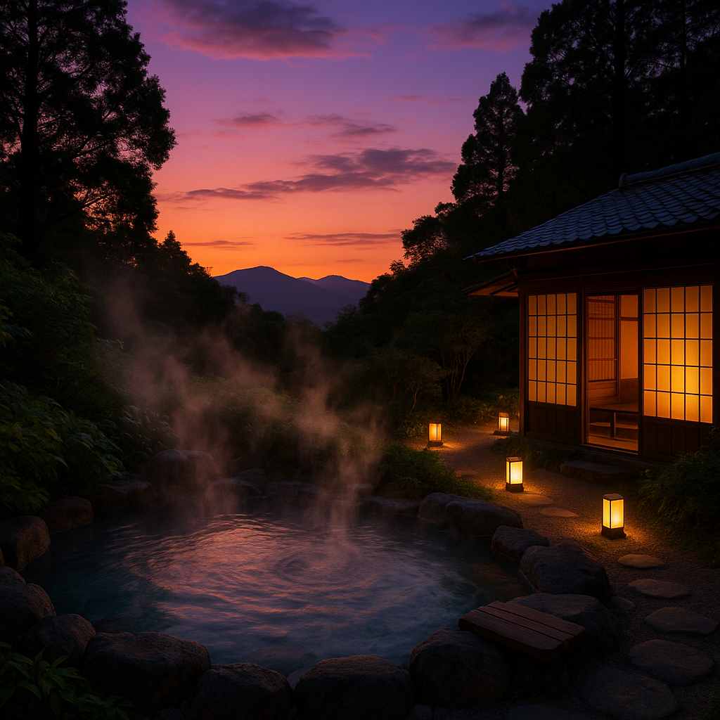 Discover Relaxing Hot Springs in Beppu, Japan